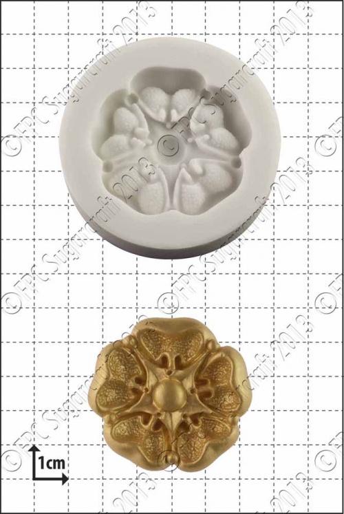 'Tudor Rose' Silicone Mould